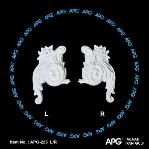 حلية فوم - 11×18 سم - APG-225 - (طقم حبتين يمين وي...