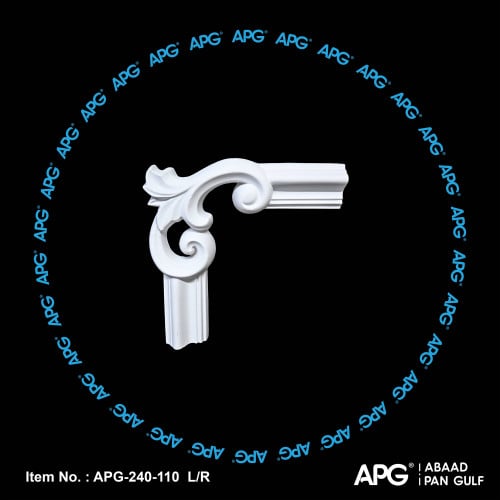 زاوية منقوشة فوم - 18×18 سم - APG-240-110 LR