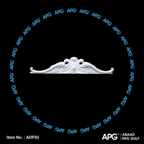 تاج منقوش فوم - 108×21 سم - ADF93