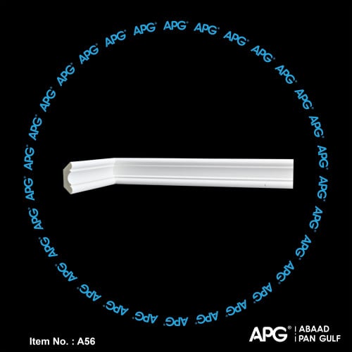 وزرة باركيه - زاوية جدار فوم - 3×3 سم - A56