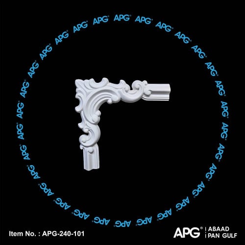زاوية منقوشة فوم - 24×24 سم - APG-240-101