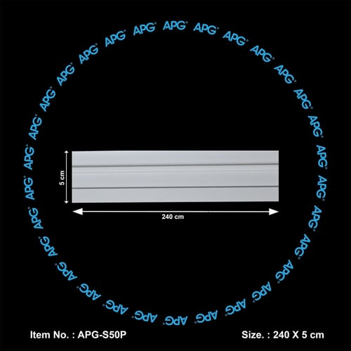 وزرة - حزام - اطار مراية فايبر 5 سم APG-S50P