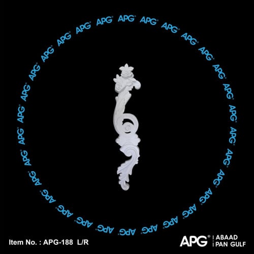 حلية فوم - 13.6×60 سم - APG-188 (طقم حبتين يمين وي...