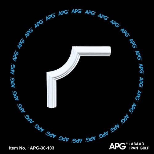 زاوية ساده فوم 16 × 16 سم - APG-30-103