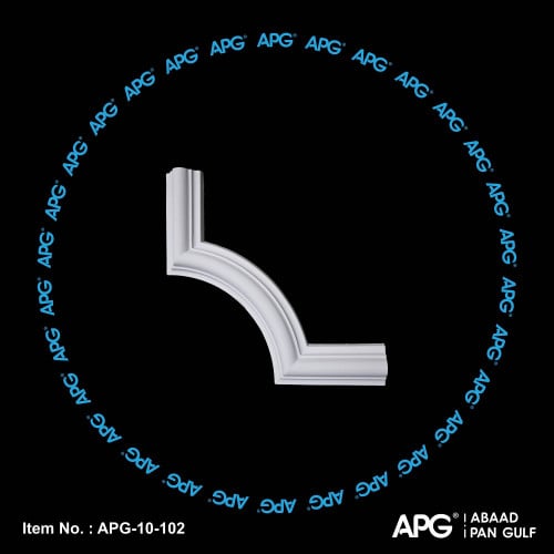 زاوية ساده فوم 23 × 23 سم- APG-10-102