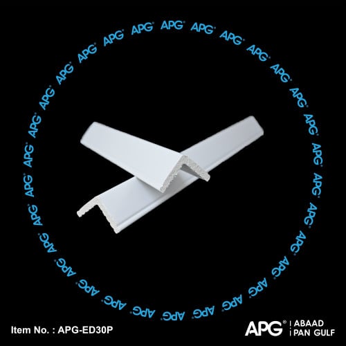 زاوية جدارية فايبر 3×3 سم - APG-ED30P