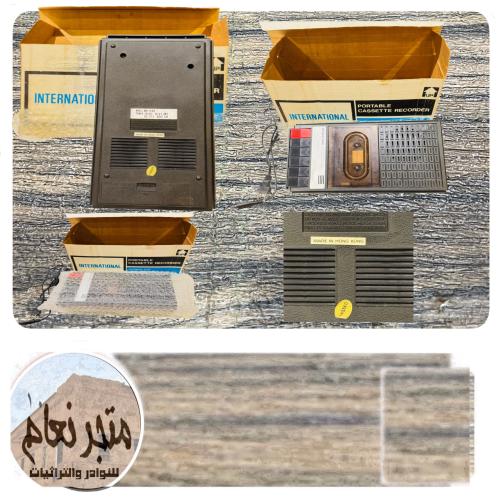 مشغل أشرطة كاسيت انترناشونال وبطاريات شغال- هونج ك...