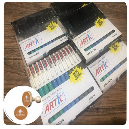 كرتون أقلام أبو 4 ألوان صيني ناشف (لاتكتب)