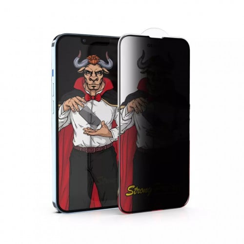 شاشه لقافة ايفون 14 بلس - اطراف اسود مقاوم للخدوش...