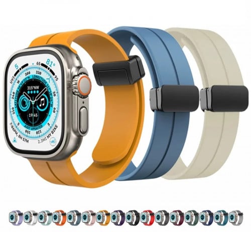 سوار ربل ساعة ابل قفل مغناطيس - جميع المقاسات 49-4...