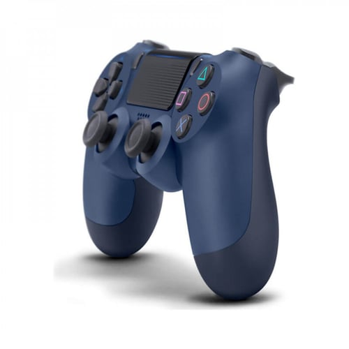 يد تحكم سوني بلايستيشن 4 دوال شوك لون ازرق ليلي