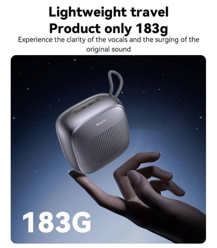 مكبر صوت YSW24 BT5.3 – تصميم محمول بصوت قوي ومقاوم...