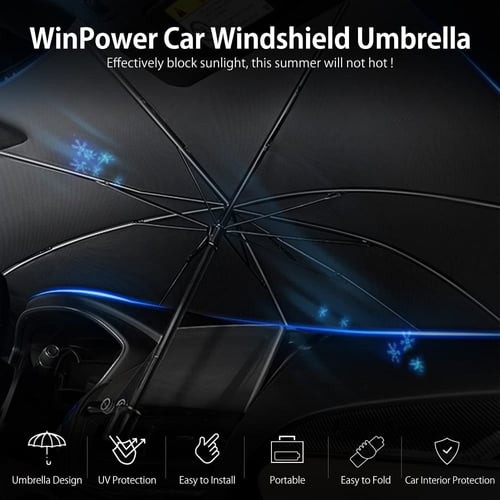 عرض عدد 2 مظلة سيارة داخلية واقية من الشمس مقاومة...
