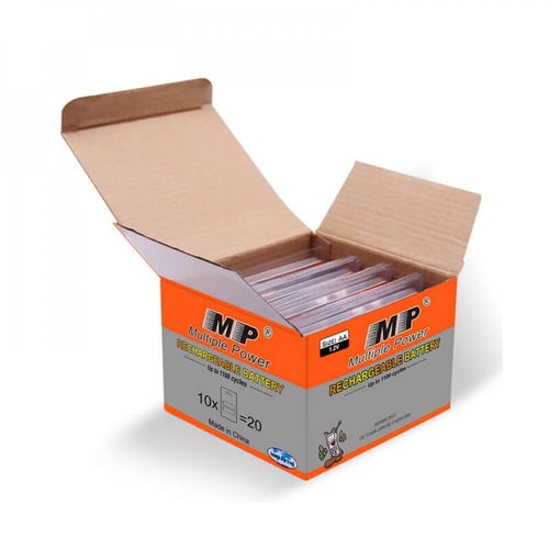 بطارية AA سعة 2300 قابلة لإعادة الشحن بقدرة 1.2 فو...