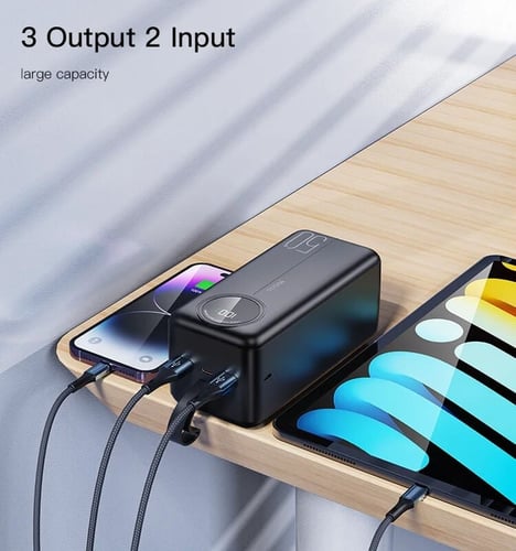 بطارية شحن متنقلة سعة 50000 الف ملي امبير تدعم الش...