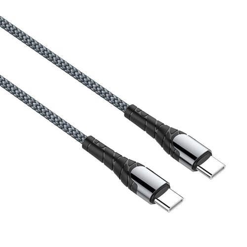 كيبل تايب سي الى تايب سي قماش شحن سريع ماركة LDNIO...