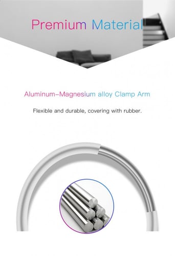 ستاند جوال وتابلت مع ذراع تثبيت من يسيدو Yesido c3...