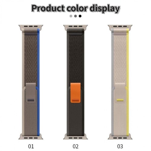 سوار ساعة ابل قماش رياضي Trail Loop متعدد الالوان...