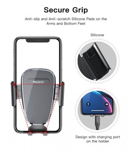 حامل جوال للسيارة من Yesido C119