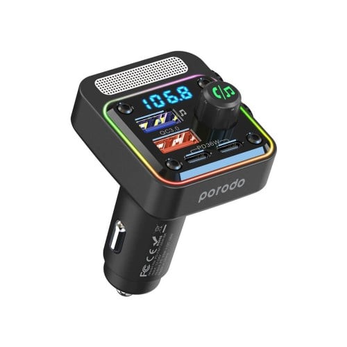 بلوتوث سيارة FM مع 2 منفذ PD منفذين يو اس بي ماركة...
