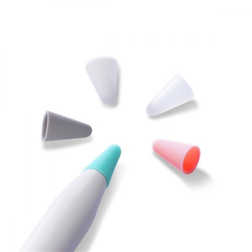 ربل لرأس قلم الايباد M-Pencil عدد 8 قطع ملونة