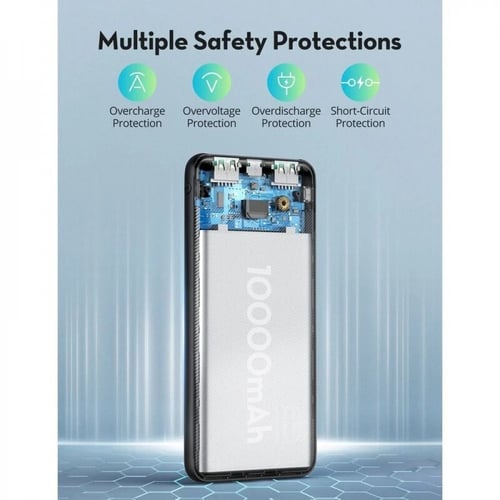 بطارية شحن السريع فائق النحافة ماركة راف باور Ravp...