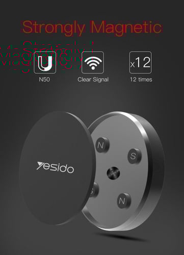 ستاند جوال للسيارة مغناطيس جوال من شركة يسيدو Yesi...