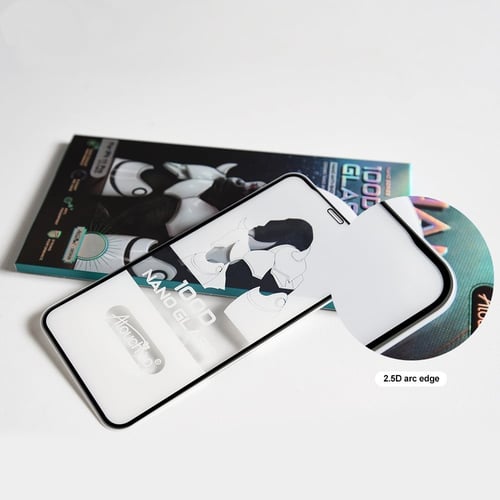 شاشة حماية ايفون 13 حماية نانو غوريلا ضد الكسر