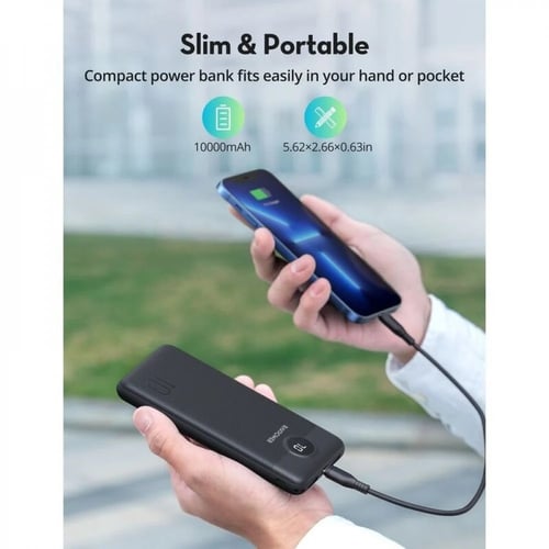 بطارية شحن السريع فائق النحافة ماركة راف باور Ravp...