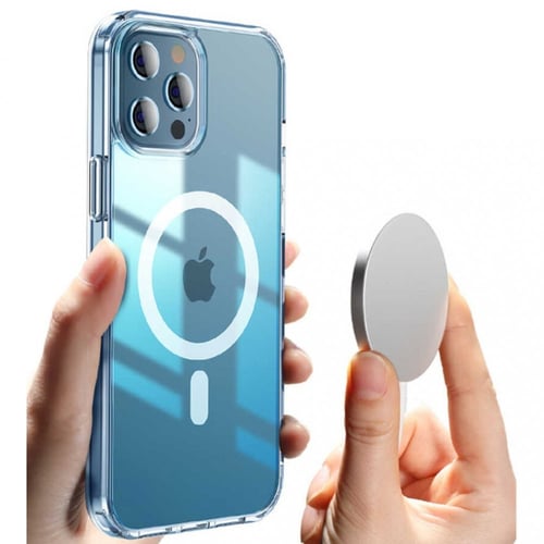 كفر ايفون 13 كفر شفاف يدعم الماق سيف من شركة ويوو...