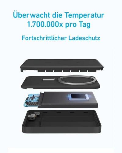 بطارية متنقلة 334 بسعة 10000 ملي امبير ماركة انكر