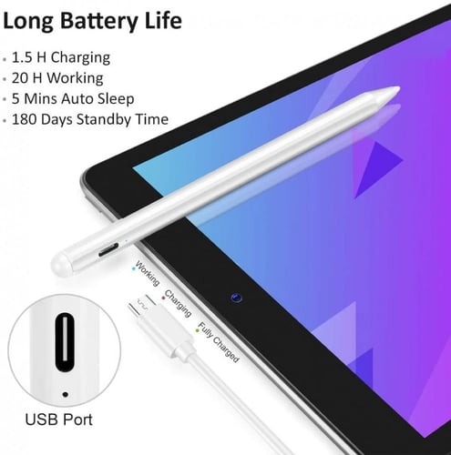 قلم ايباد بينسل متوافق مع إصدارات ايباد ابل 2018-2...