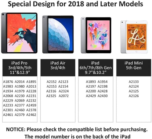 قلم ايباد بينسل متوافق مع إصدارات ايباد ابل 2018-2...