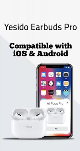 ايربودز برو_yesido TWS06 مشابهة لسماعة آبل تدعم ال...