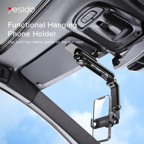 ستاند جوال للسيارة متحرك مثبت على شماسة السيارة ما...