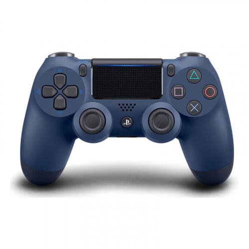 يد تحكم سوني بلايستيشن 4 دوال شوك لون ازرق ليلي