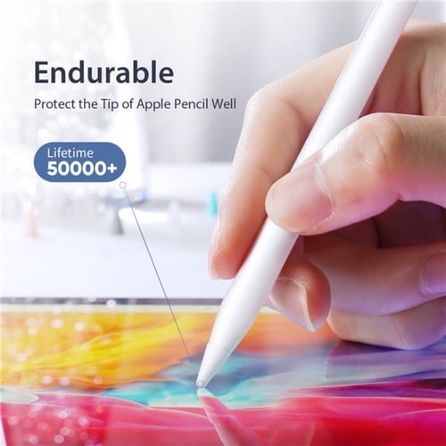 ربل لرأس قلم الايباد M-Pencil عدد 8 قطع ملونة