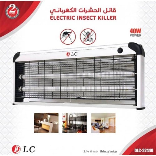 صاعق حشرات الكهربائي ماركة دي ال سي DLC-32440