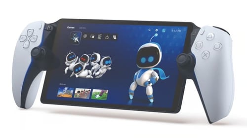 جهاز العاب محمول مشغل بلاي ستيشن بورتال عن بعد