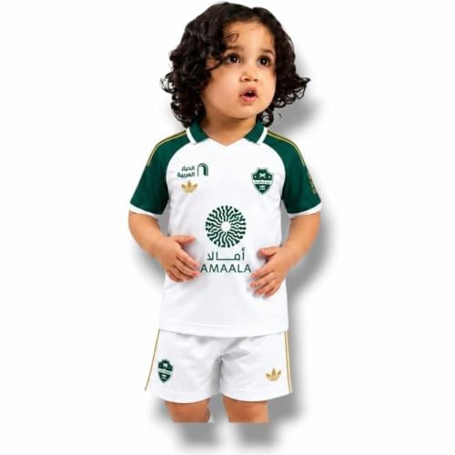 طقم الاهلي السعودي اطفال الأبيض 2027