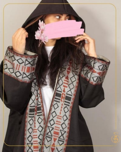 فروة نسائي شتوي مزخرفه