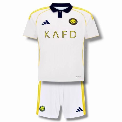 طقم النصر الجديد اللون الأبيض 2025 - 2026