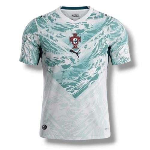 تيشيرت البرتغال كاس العالم 2026 الأبيض الاحتياطي