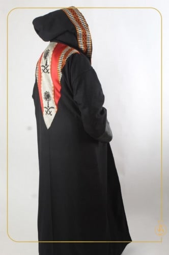 فروة نسائي شمواه مطعمه بأطراف سدو