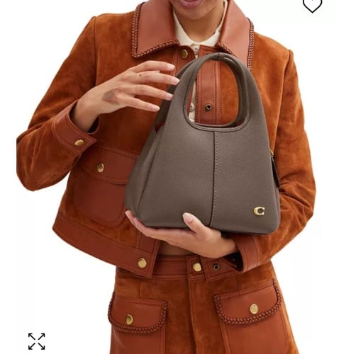 شنطة كوتش صغيره بيج غامق