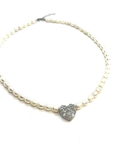 عقد لولو - قلب الزيركون