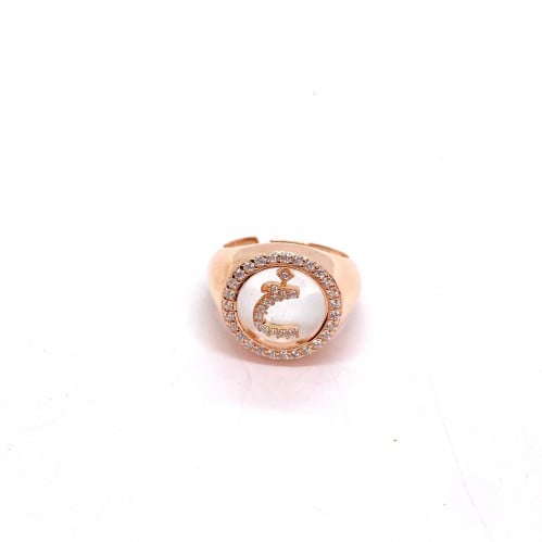 خاتم حرف خ - روزقولد