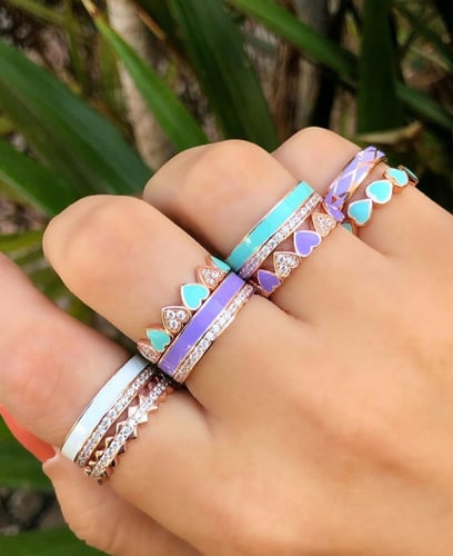 خاتم برينسيس 2 - ازرق