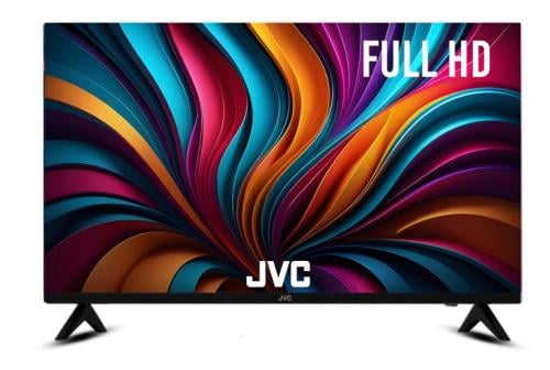 تلفزيون جي سي في JVC QLED 55 بوصة - شاشة ذكية 4K U...