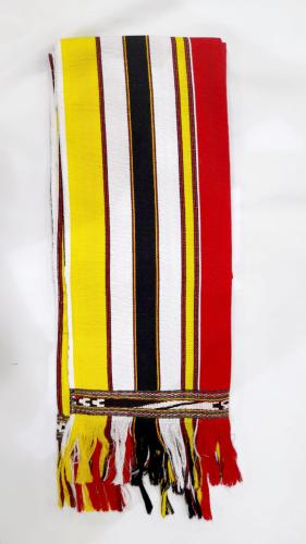 شال لحاف مريع اصلي ليموني